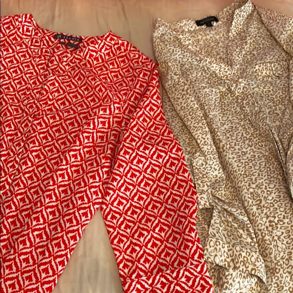 2 quarter sleeve blouses